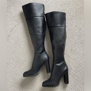 NWB Aldo Yesien Knee High Black Knee-High Women's Boots